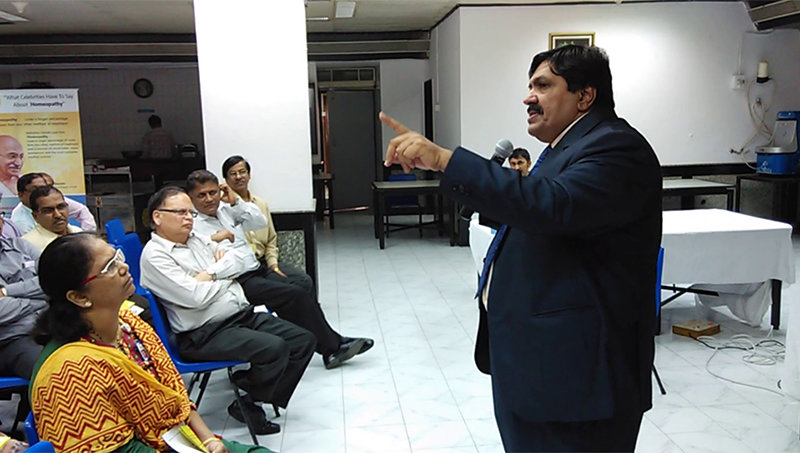 Homeopathy Lecture by Dr. Jawahar Shah, Managing Director